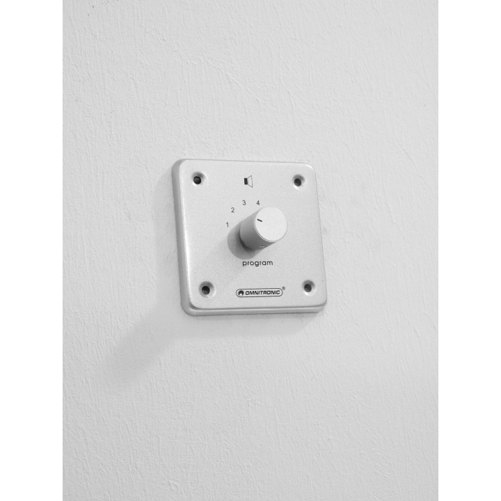 Omnitronic - PA Program Selector mono sil