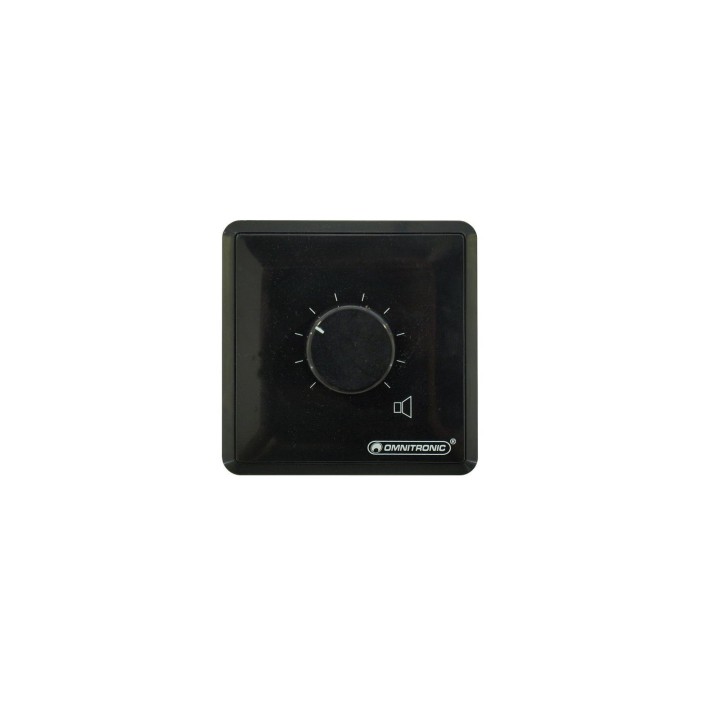 Omnitronic - PA Volume Controller 5 W stereo bk