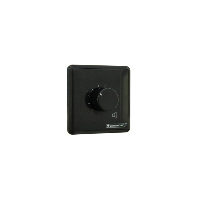 Omnitronic - PA Volume Controller 5 W stereo bk