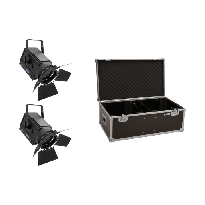Eurolite - Set 2x LED THA-150F + Case
