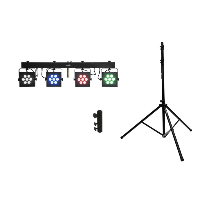 Eurolite - Set LED KLS-3002 + M-4 Speaker-System Stand