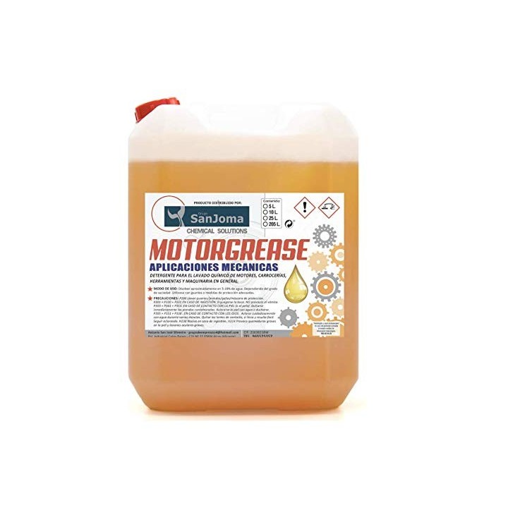 Sanjoma - 25L MOTORGREASE Desengrasante