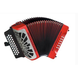 Hohner - COMPADRE GCF RED SILVER GRILL