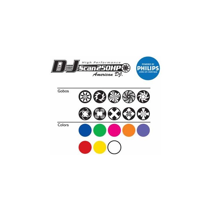 American Dj - SCAN250HP - Produto | Z-Bombilla