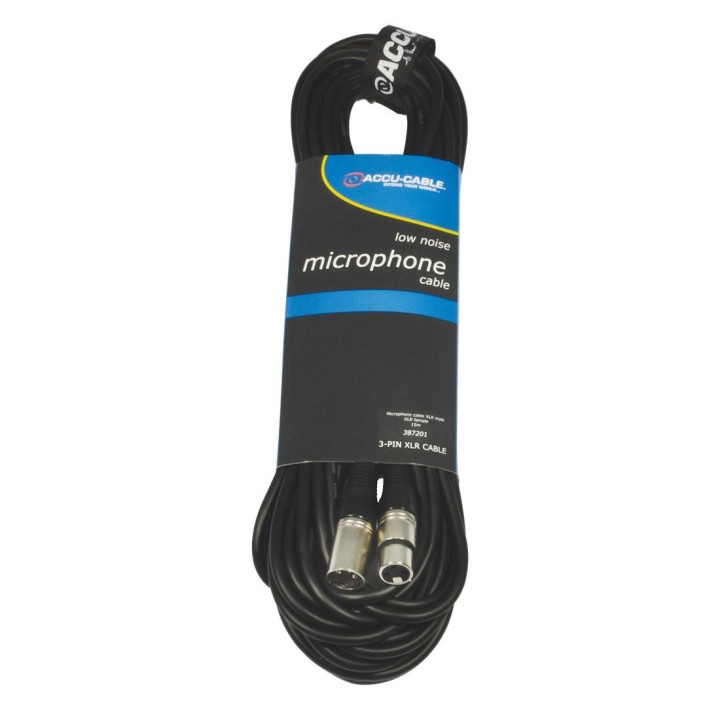 Accu-cable - AC-XMXF/15 microphone cable XLR/XLR 15m