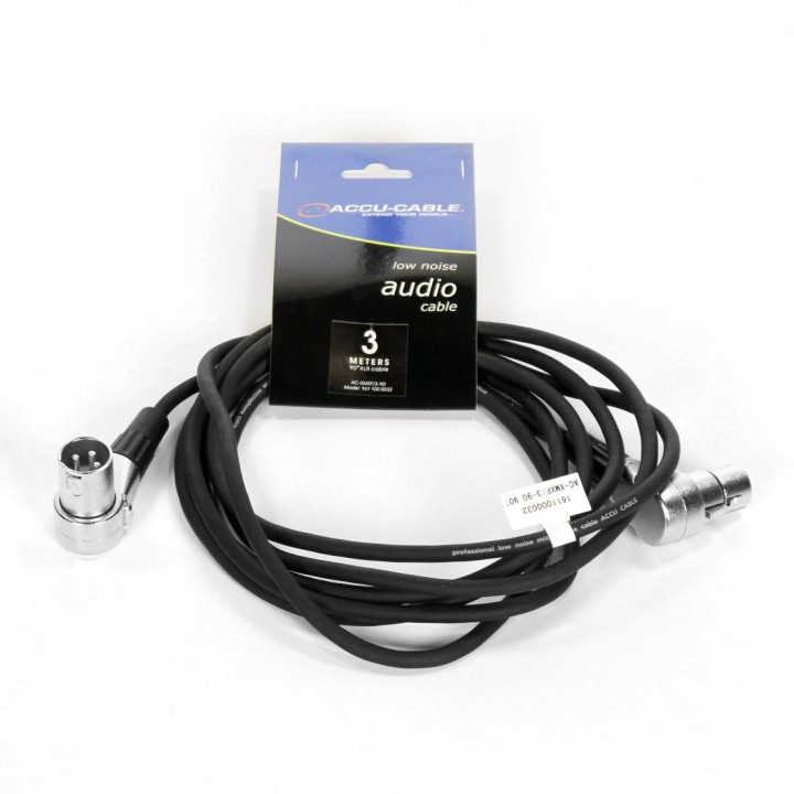 Accu-cable - AC-XMXF/1,5-90 90° XLR 1,5m(Audio)