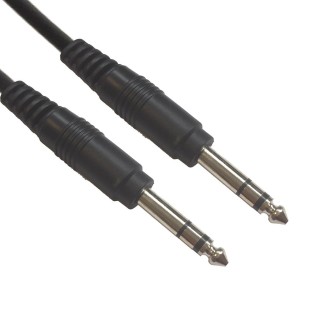 Accu-cable - AC-J6S/10 Jack-cable 6,3mm stereo 10m