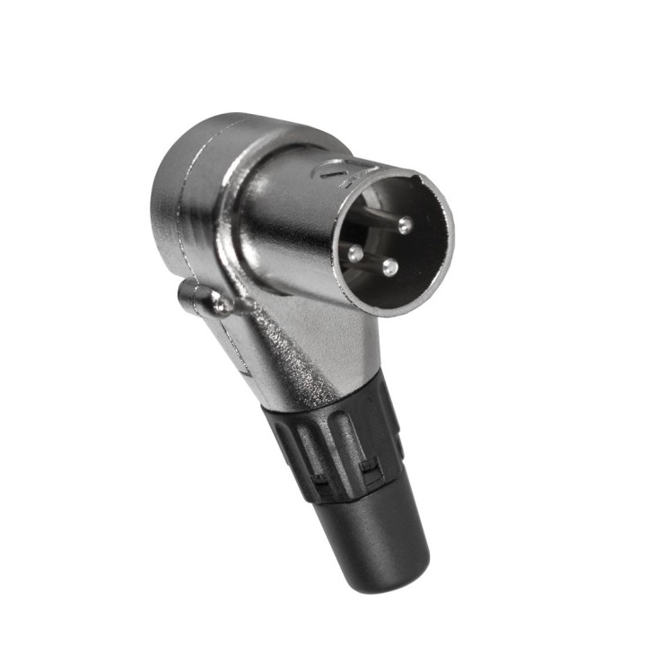 Accu-cable - AC-C-XM-90 90° XLR Stecker male