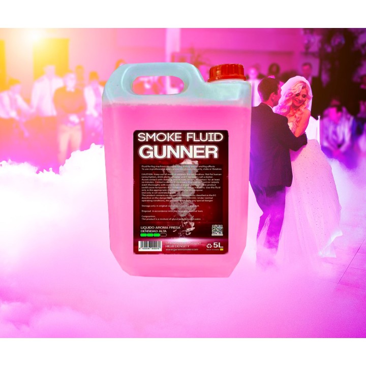 Gunner Smoke - Morango 5L de Alta Densidade - Fumaça Líquida | Z-Bombilla