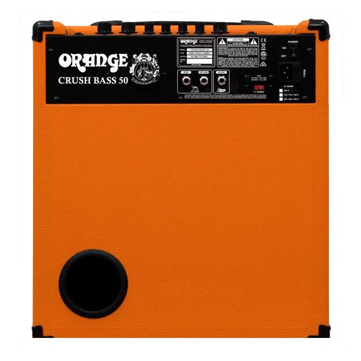 Orange - CRUSH BASS 50