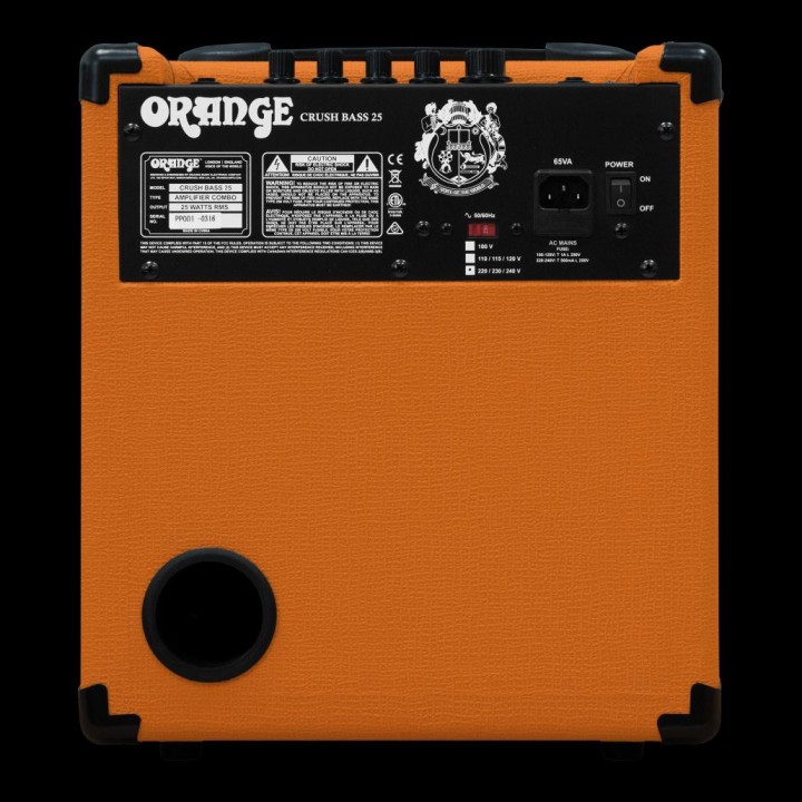 Orange - CRUSH BASS 25