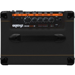 Orange - CRUSH BASS 25 BLACK