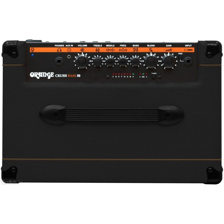 Orange - CRUSH BASS 50 BLACK