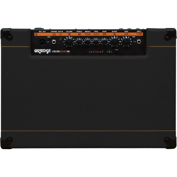 Orange - CRUSH BASS 100 BLACK