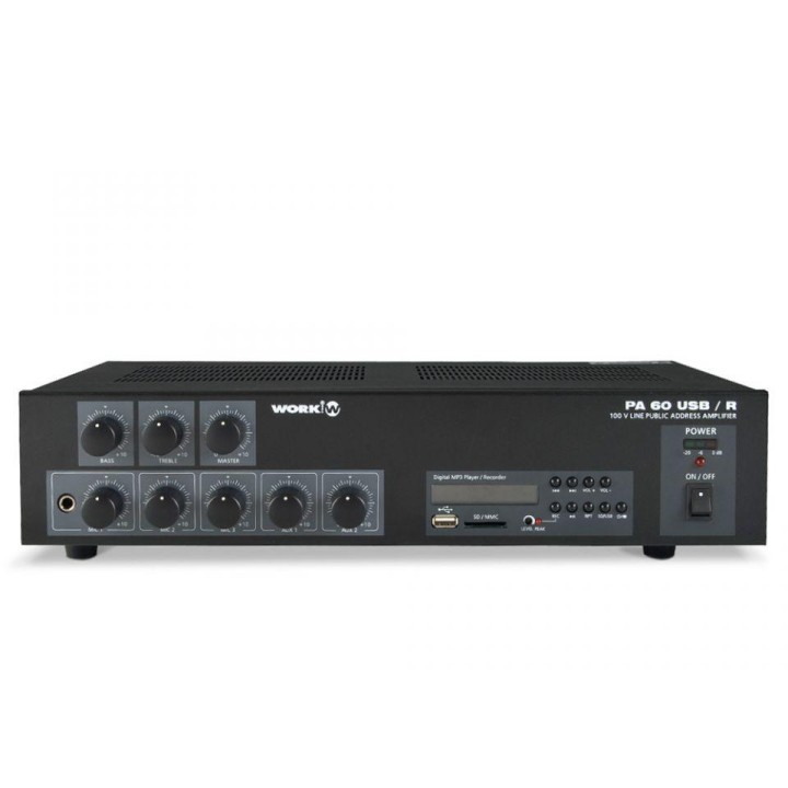 Work - PA 60 USB/R - 100V Linha Amplificador | Z-Bombilla