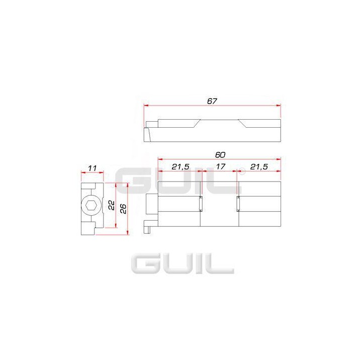 Guil - TMU-01 - Acessórios Plataformas | Z-Bombilla