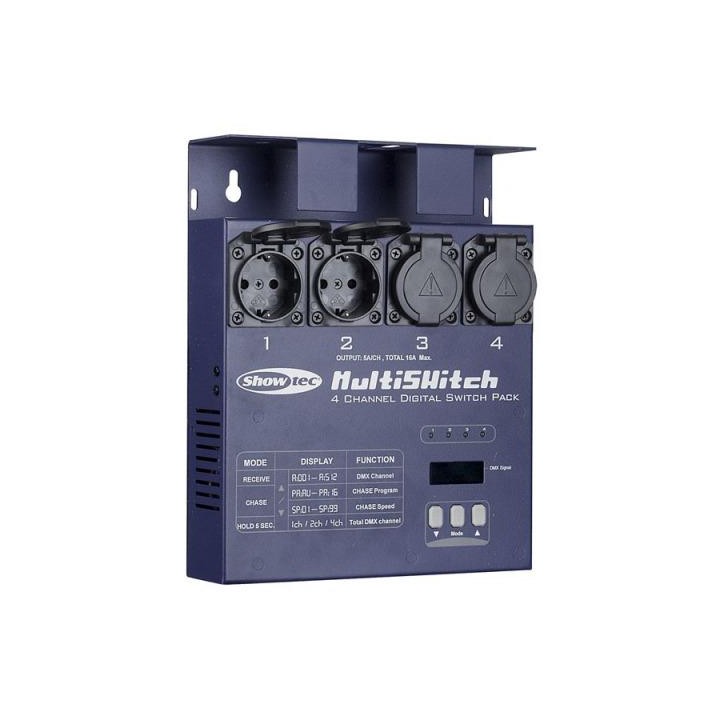 Showtec - MultiSwitch - Chaser Dimmer | Z-Bombilla