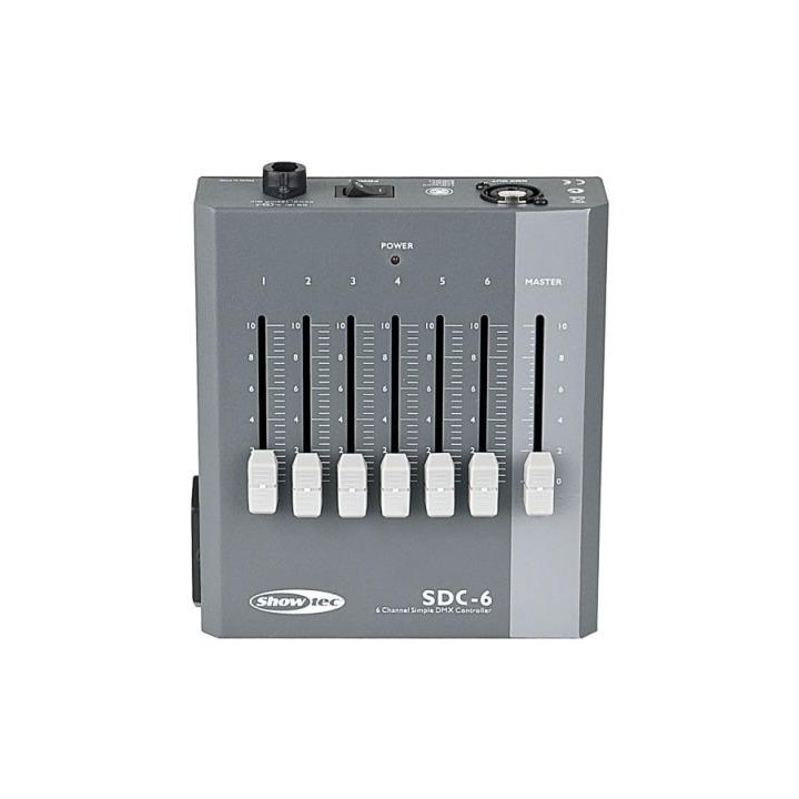 Showtec - SDS-6 - DMX-512 Controlador | Z-Bombilla