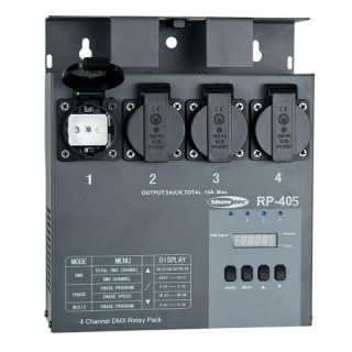 Showtec - RP-405 MKII Relay Pack - Chaser Dimmer | Z-Bombilla