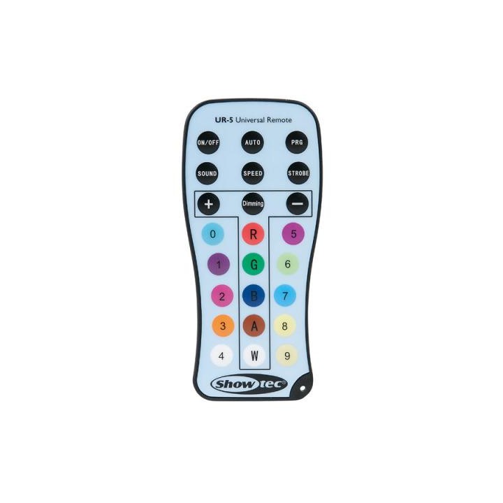 Showtec - UR-5 Universal IR Remote - Cap Mòbil de LED | Z-Bombilla
