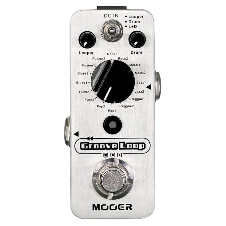 MOOER - GROOVE LOOP LOOPER Y DRUMMER