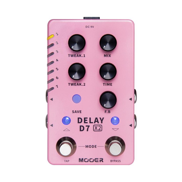 MOOER - D7 X2 DELAY