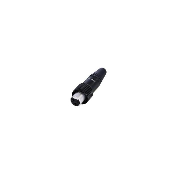 REAN - CONECTOR MINI XLR RT3FCT-B H