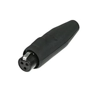 REAN - CONECTOR MINI XLR RT3FC-B-W H.A.