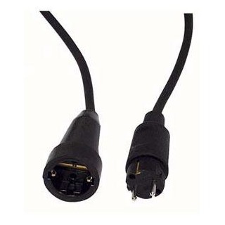 Showtec - Extension Cable Schuko/Schuko Titanex with ABL - Extensão de Energia | Z-Bombilla