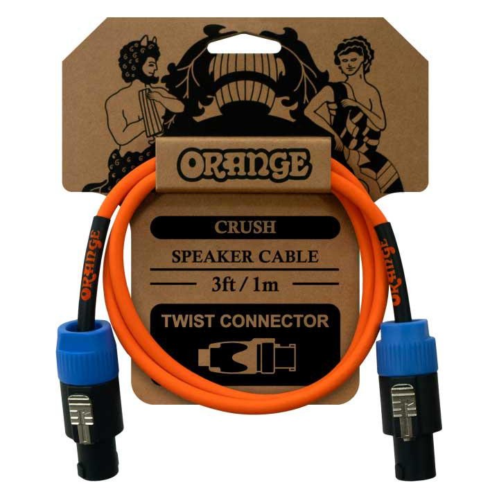 Orange - CRUSH 1M SPEAKER SPEAKON-SPEAKON