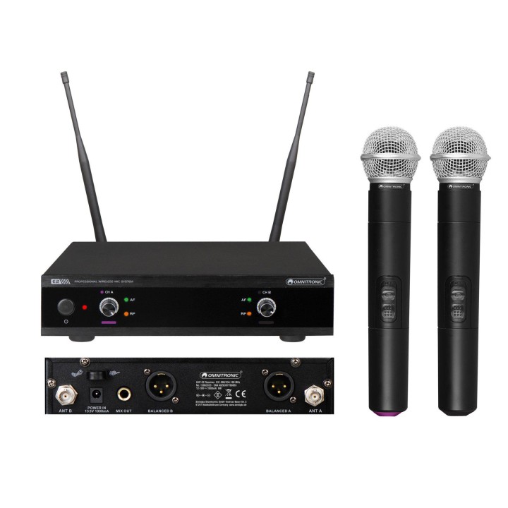 Omnitronic - UHF-E2 Wireless System 531.9