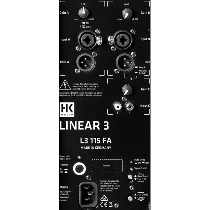 HK AUDIO - L3 115 FA