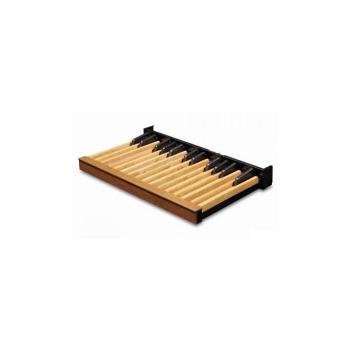 VISCOUNT - PEDALERA 27 RECTA ROBLE OSCURO