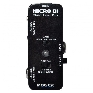 MOOER - MICRO DI DIRECT INPUT BOX
