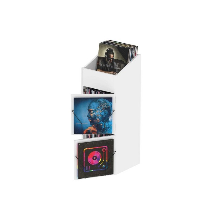 Reloop - GLORIOUS RECORD BOX DISPLAY DOOR WHITE