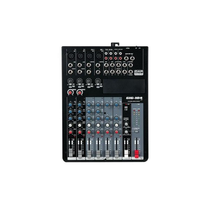 Dap Audio - GIG-104C - Misturador de até 10 canais | Z-Bombilla