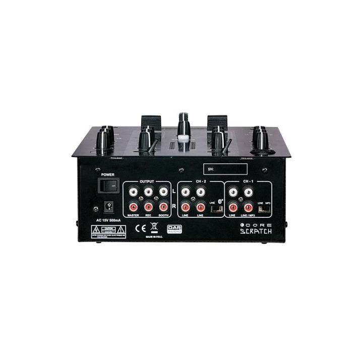 Dap Audio - CORE Scratch - Mixer de 2 canais | Z-Bombilla