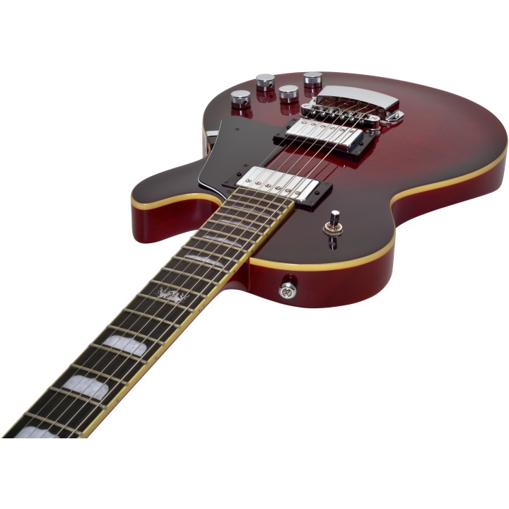 Hagstrom - SUPER SWEDE CRIMSON FLAME 2023