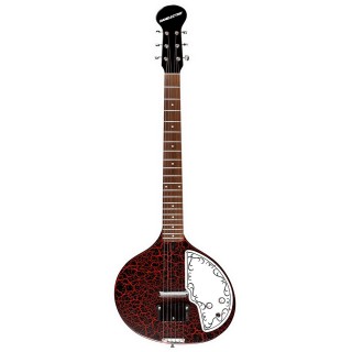 DANELECTRO - BABYSITAR RED CRACKLE