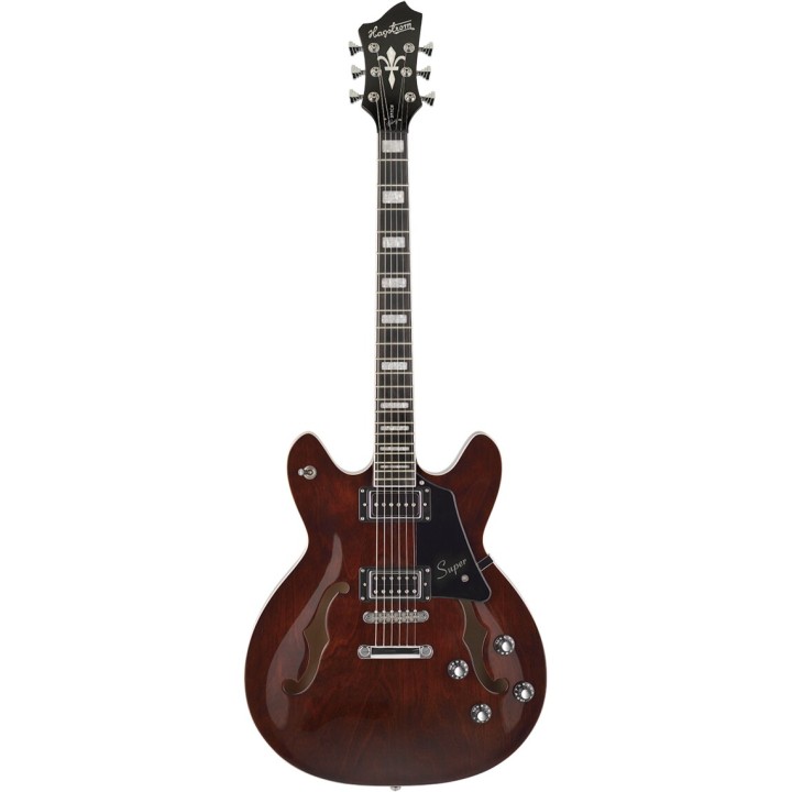 Hagstrom - SUPER VIKING TRANS BROWN JUSTIN YORK
