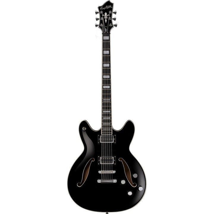 Hagstrom - VIKING DLX BARITONE BLK