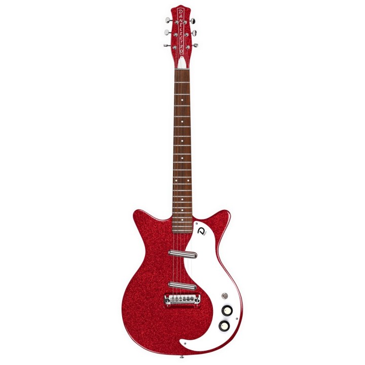 DANELECTRO - 59M NOS+ RED METALFLAKE