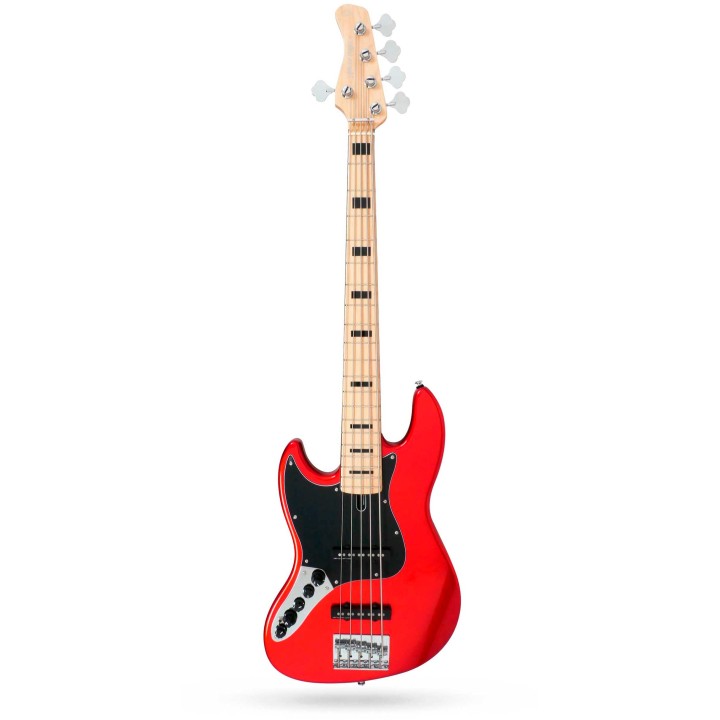 Marcus Miller - V7 VINTAGE ALDER-5 L BMR MET.RED