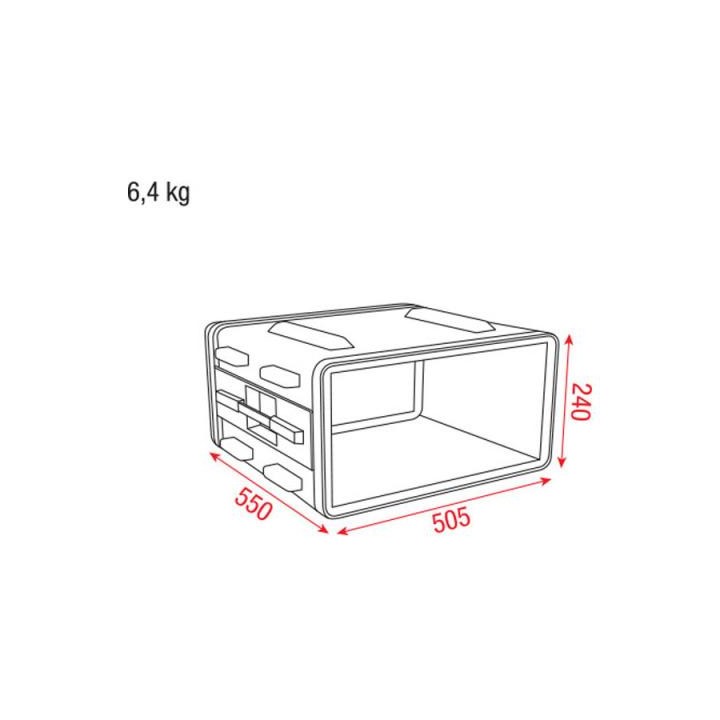 Dap Audio - DoubleDoor Case - Caixes ABS | Z-Bombilla