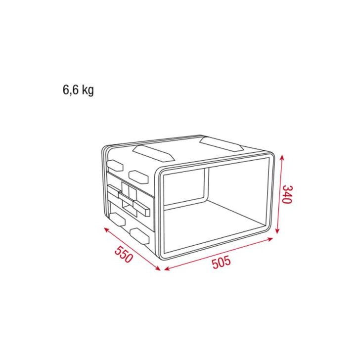 Dap Audio - DoubleDoor Case - Caixes ABS | Z-Bombilla