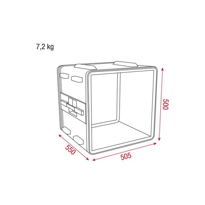 Dap Audio - DoubleDoor Case - Custodie ABS | Z-Bombilla