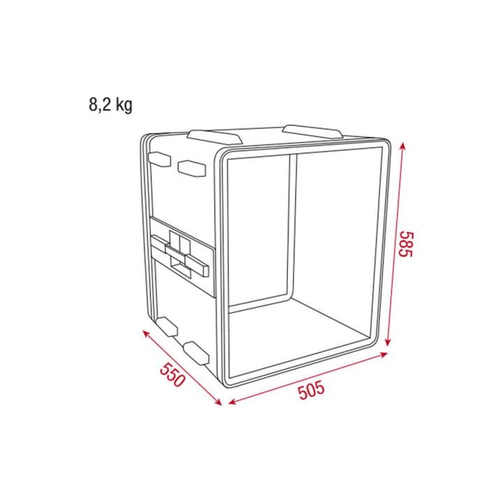Dap Audio - DoubleDoor Case - Caixes ABS | Z-Bombilla