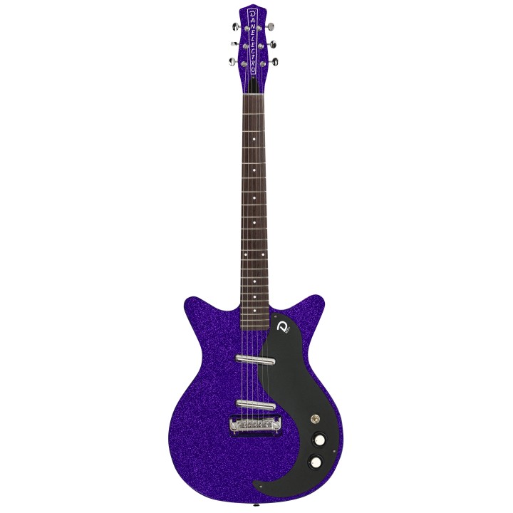 DANELECTRO - BLACKOUT 59 PURPLE METALFLAKE