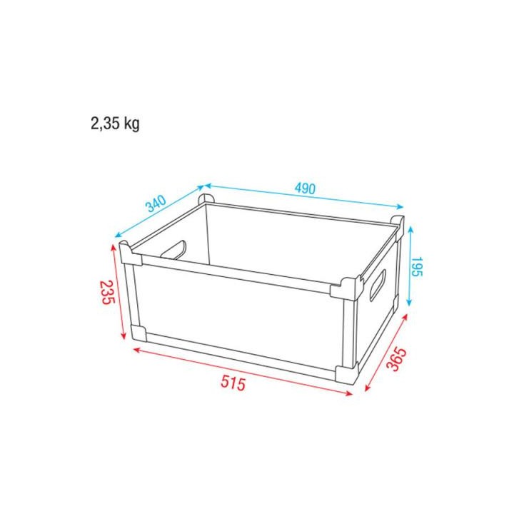 Dap Audio - Stack case Value Line - Plusieurs Rack | Z-Bombilla
