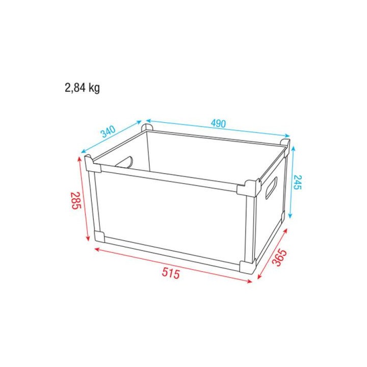Dap Audio - Stack case Value Line - Plusieurs Rack | Z-Bombilla